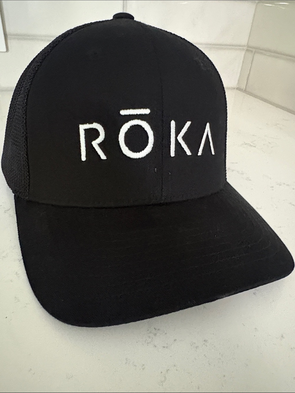 RōKA Black Trucker Cap - Men's Casual Hat